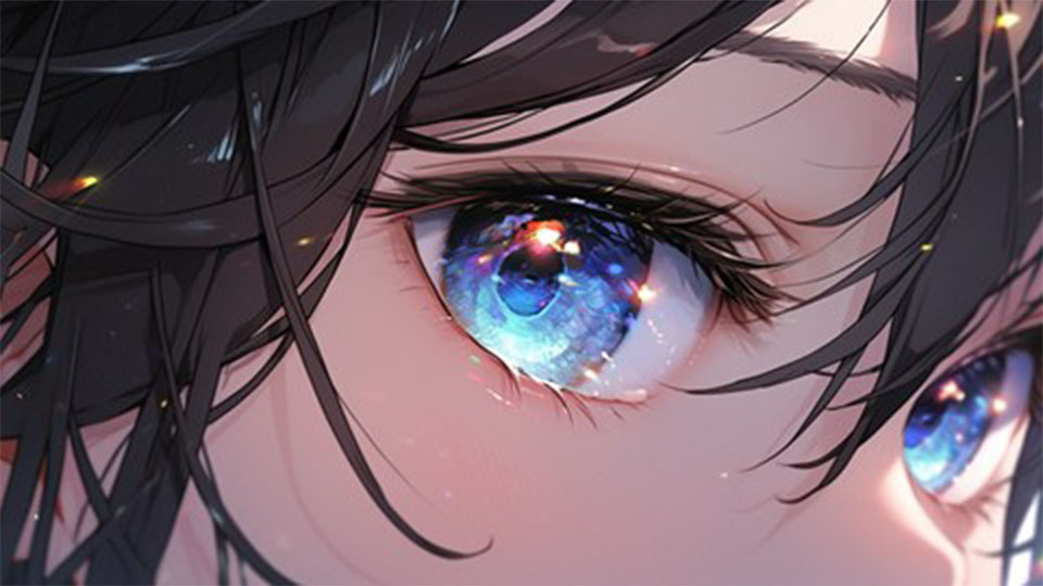 アップスケール前のイラスト